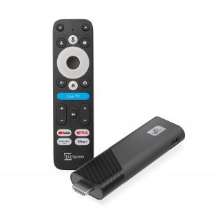 TELESYSTEM Up Stick Streamer Google TV 4K WiFi Bluetooth Connessione