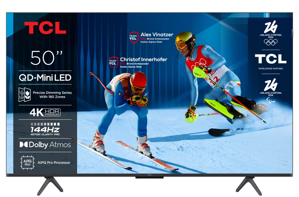 TCL 50C69K TV MiniLED 50 Pollici 4K UHD 144Hz Smart Google