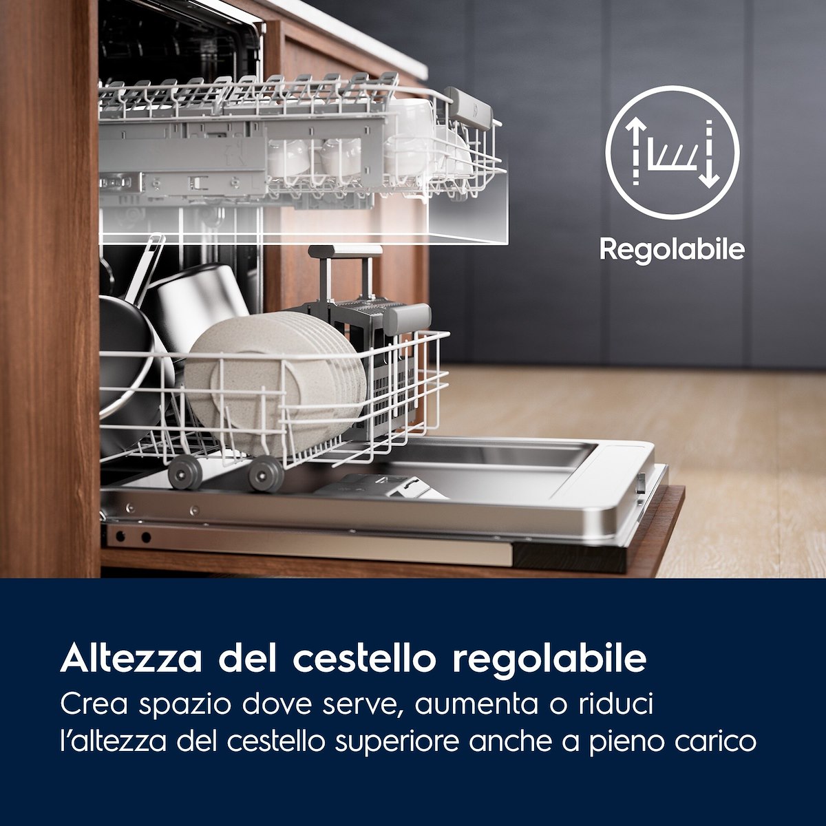 Electrolux EES47325L Lavastoviglie Scomparsa Totale 60CM 13 Coperti - immagine 3