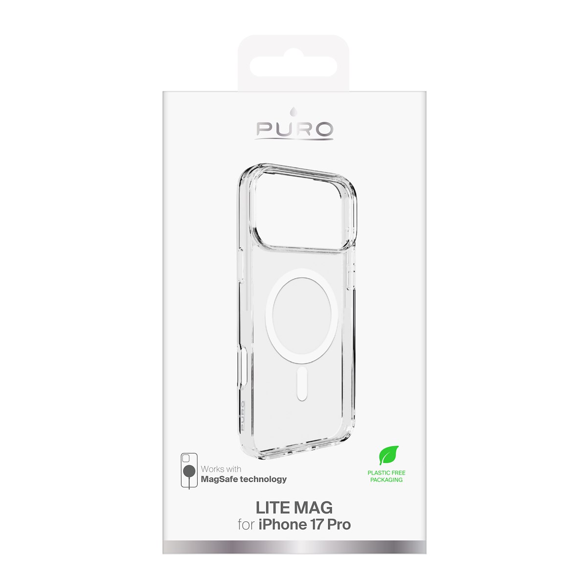 PURO PUIPC17P63LITEMAGTR Cover Lite Mag Per iPhone 17 Pro - immagine 2
