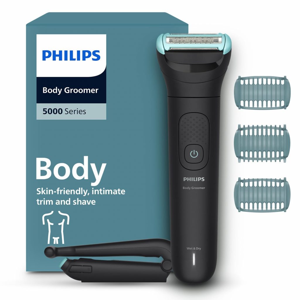 PHILIPS BG5475 Depilatore Corpo Ricaricabile Wet Dry