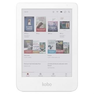 Kobo 6 Clara Colour White E-Reader 16 GB 6 Pollici Display a Colori