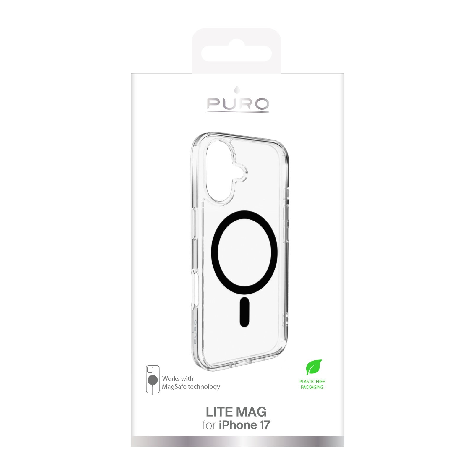 PURO PUIPC1763LITEMBLK Cover Lite Mag Per Iphone 17 Nero - Image 3