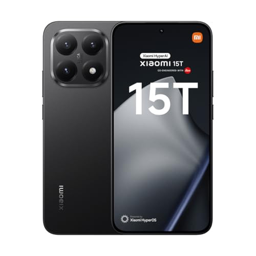 XIAOMI 15T12256BLACK Smartphone 6.83" 12GB 256GB 5G Nero