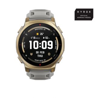 AMAZFIT TREX3PRO44MMGRAYGOLD Smartwatch GPS Bluetooth WiFi Cardio Grigio Oro