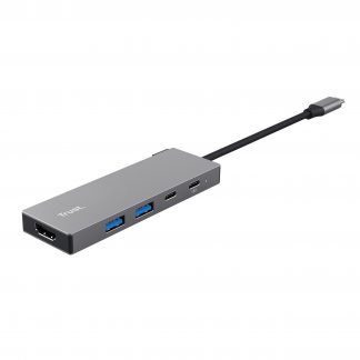 TRUST Dalyx Hub USB-C 5 Porte HDMI 2 USB-C 2 USB-A 