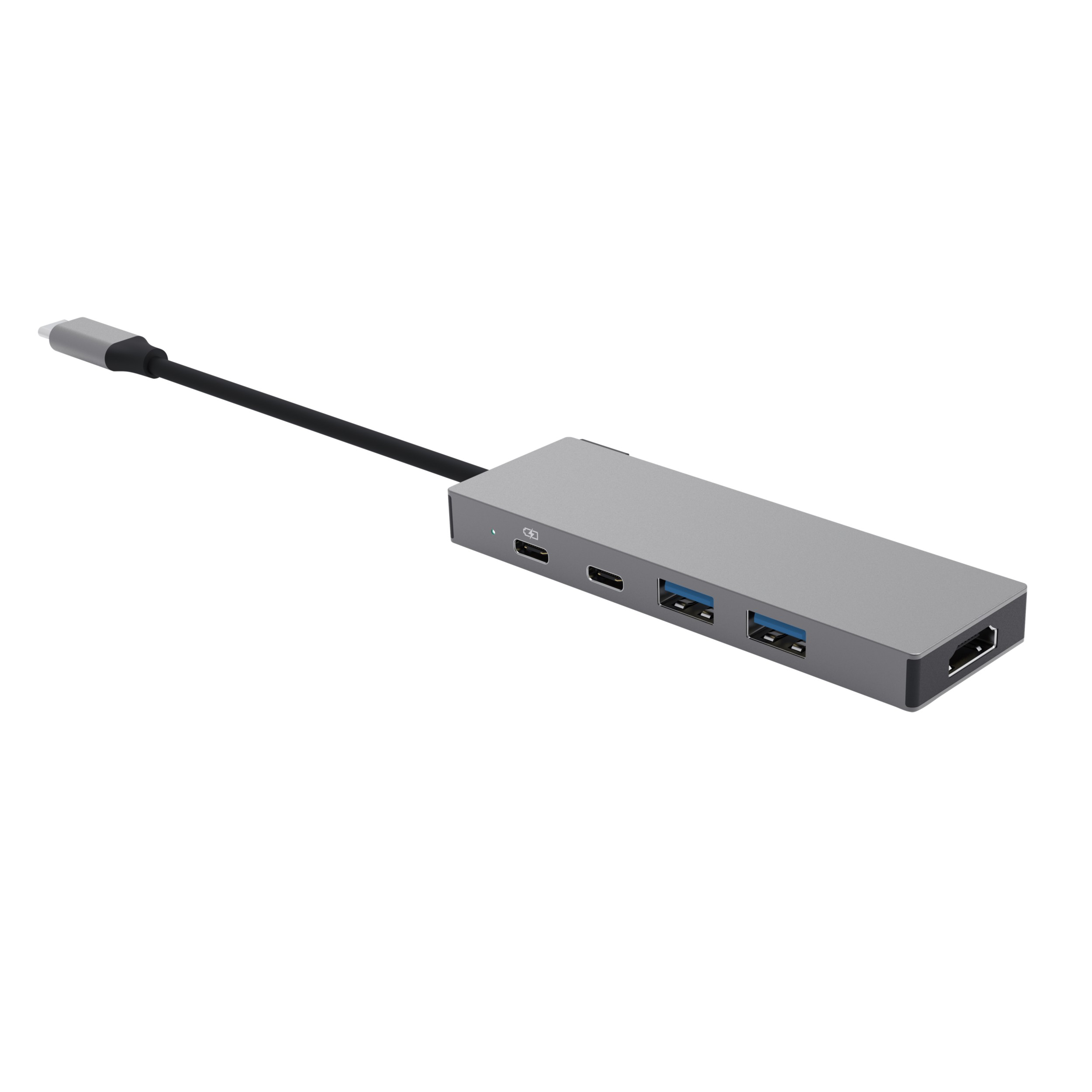 TRUST Dalyx Hub USB-C 5 Porte HDMI 2 USB-C 2 USB-A - Image 3