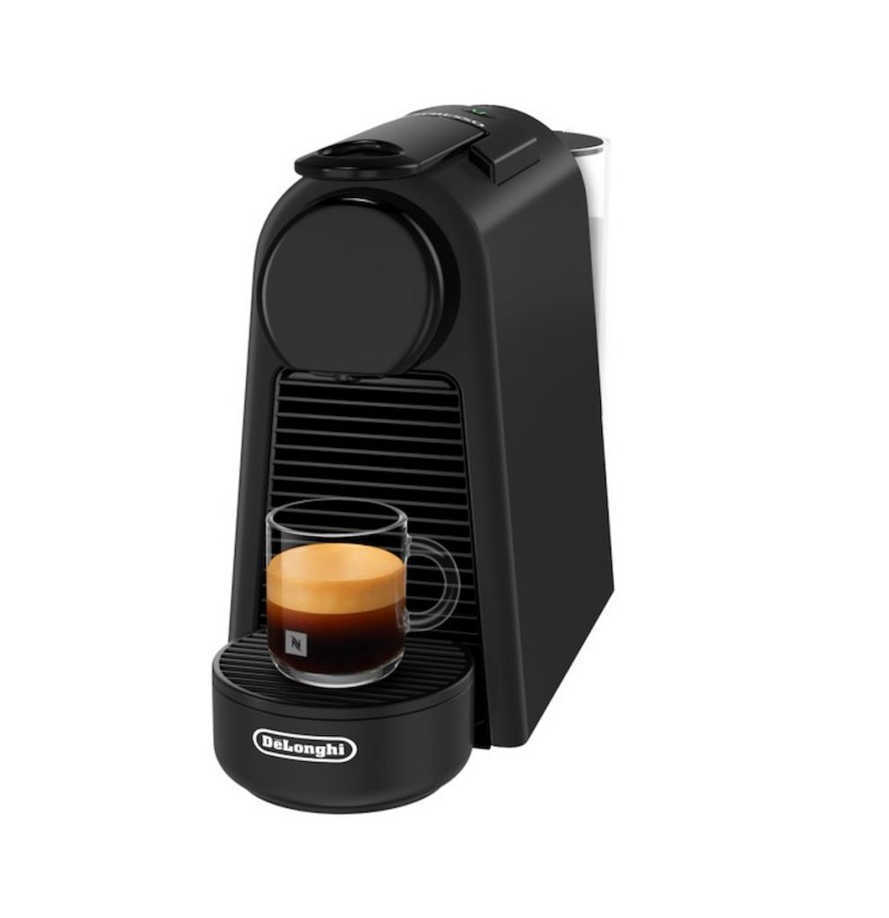 DE LONGHI EN85BKMT Macchina Caffe Nespresso Essenza Mini Nero