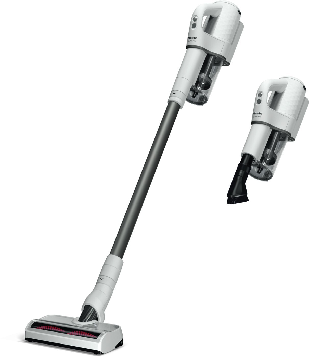 Miele Duoflex HX1 Hardfloor Bianco Brillante Scopa Ricaricabile Senza Sacco