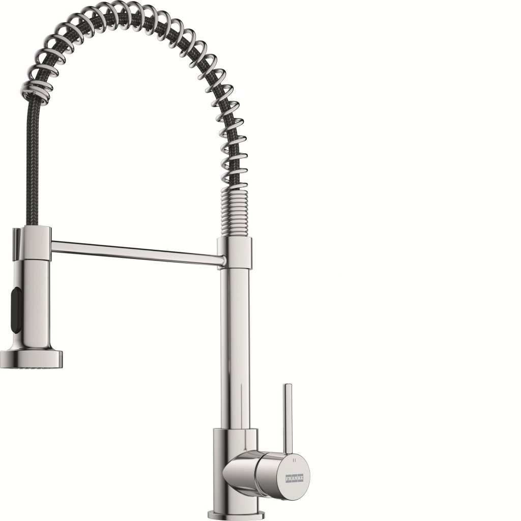 FRANKE 1150735628 Miscelatore Cucina Pola Semi Pro Cromo Design