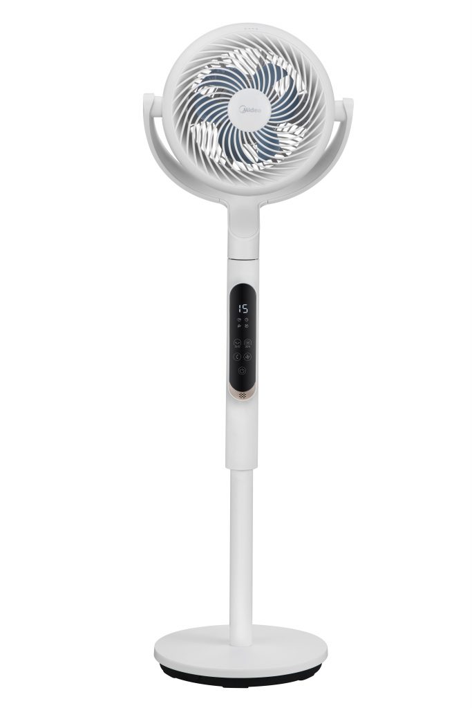 Midea MFS242RDDW Ventilatore a Piantana 15 Velocita