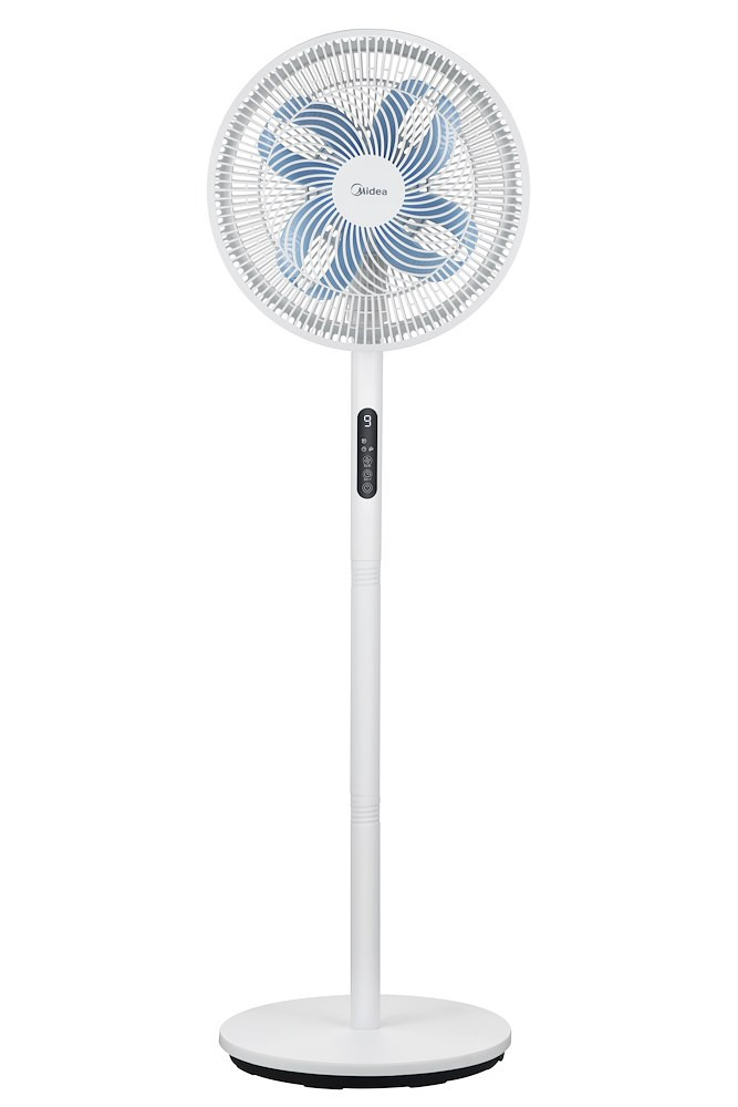 Midea MFS352RDDW Ventilatore a Piantana 8 Pale 40CM
