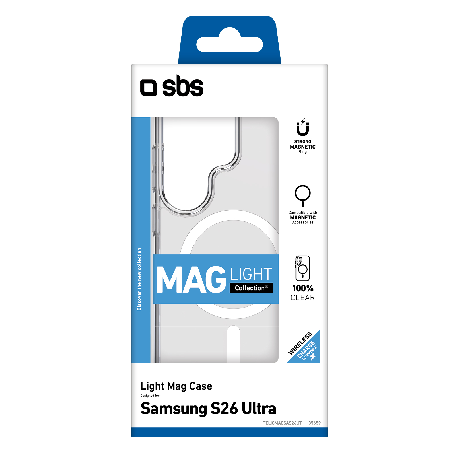 SBS TELIGMAGSAS26UT Cover Light Mag Per Samsung Galaxy S26 Ultra - Image 2