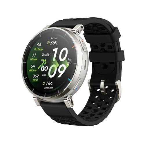 AMAZFIT ACTIVE3PREMIUMAPEXSILVER 1.32" AMOLED BT GPS NFC 5ATM