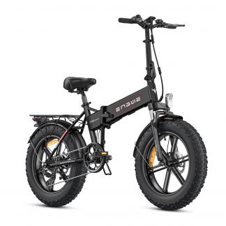 ENGWE SR2BLACK E Bike Fat Pieghevole 48V 12 8Ah Autonomia 90km Nero