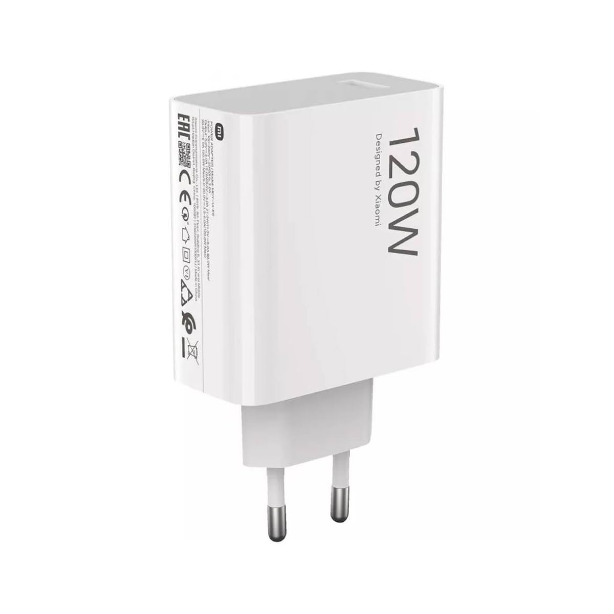 XIAOMI BHR9462EU Caricatore Rete 120W HyperCharge Type A Bianco - Image 2