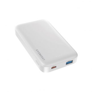 EVENERGY EVBB10000SHK Power Bank 10000mAh USB C USB A Bianco