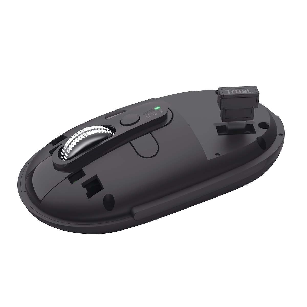 TRUST Seron Nero Mouse Wireless Slim Hyperscroll - immagine 2
