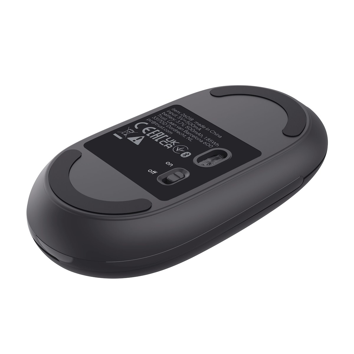 TRUST Seron Nero Mouse Wireless Slim Hyperscroll - immagine 5
