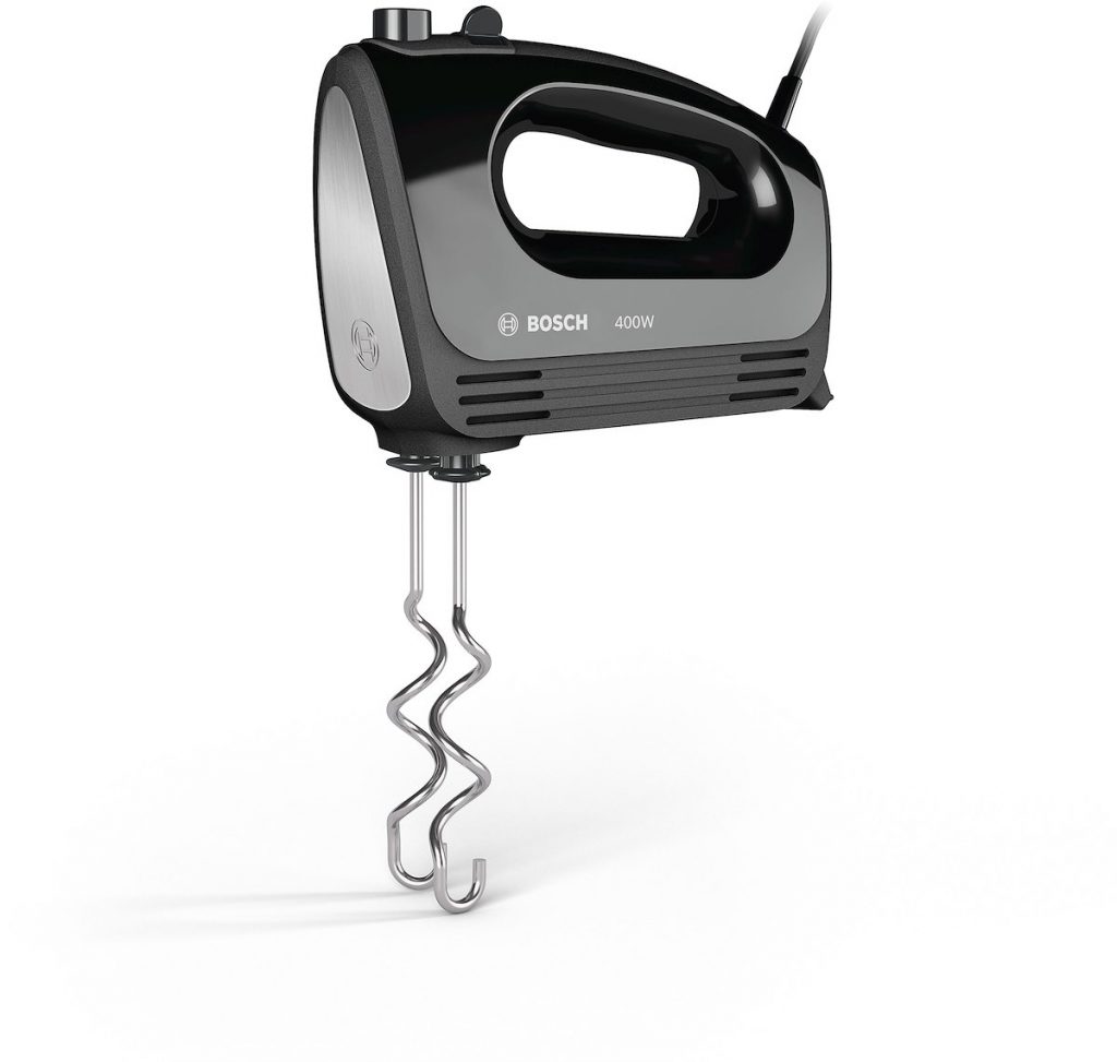 BOSCH MFQ2420B Sbattitore Elettrico 400W 4 Velocita Turbo Fruste Ganci Nero