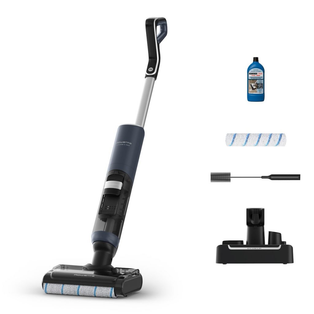ROWENTA GZ5436 Lava Aspira Senza Fili Potente 250W Con Base Ricarica