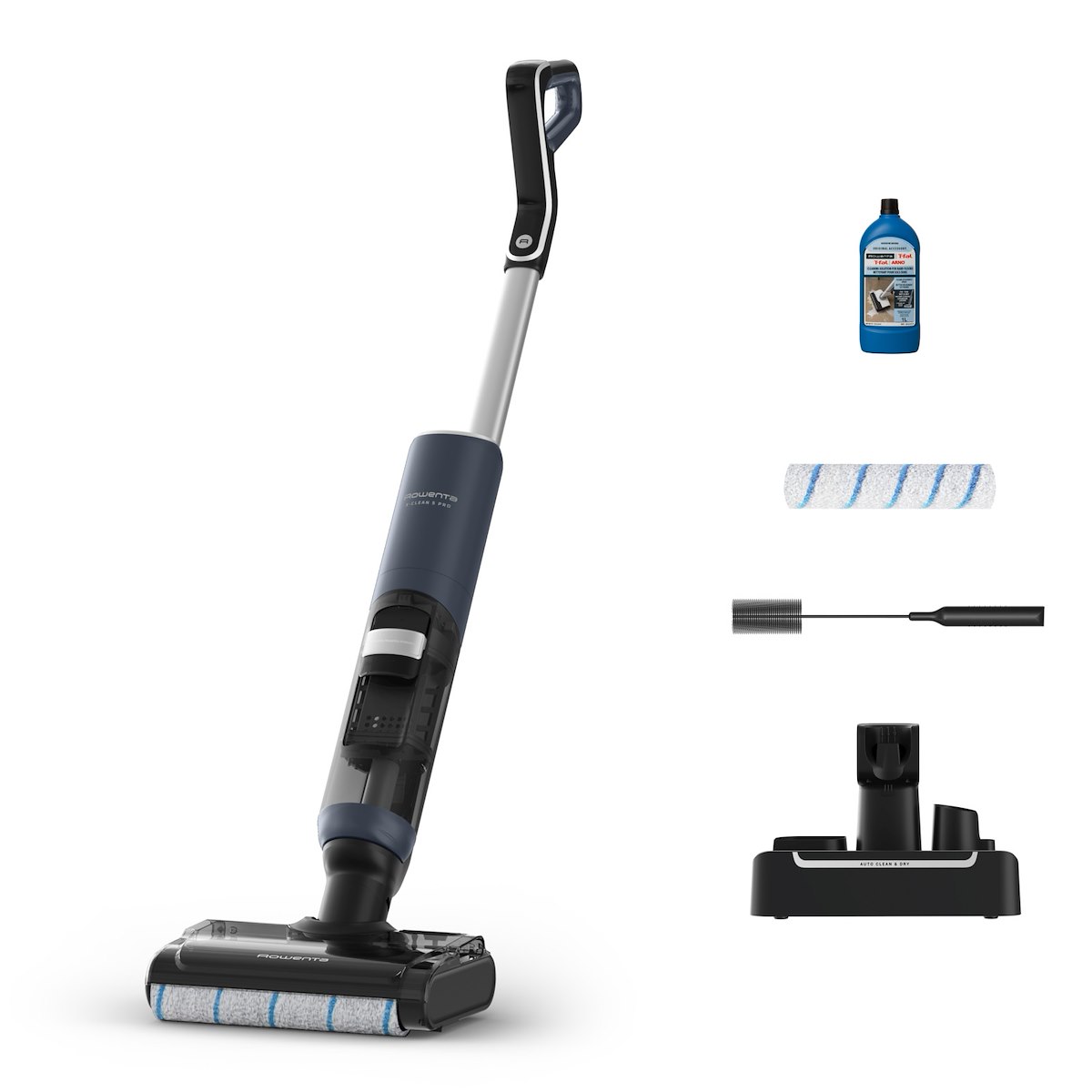 ROWENTA GZ5436 Lava Aspira Senza Fili Potente 250W Con Base Ricarica