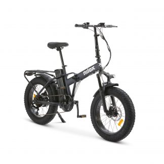 NILOX NXEBX8ULTRABL Bici Elettrica Fat Pieghevole 48V 13Ah Ruota 20 Autonomia 90KM
