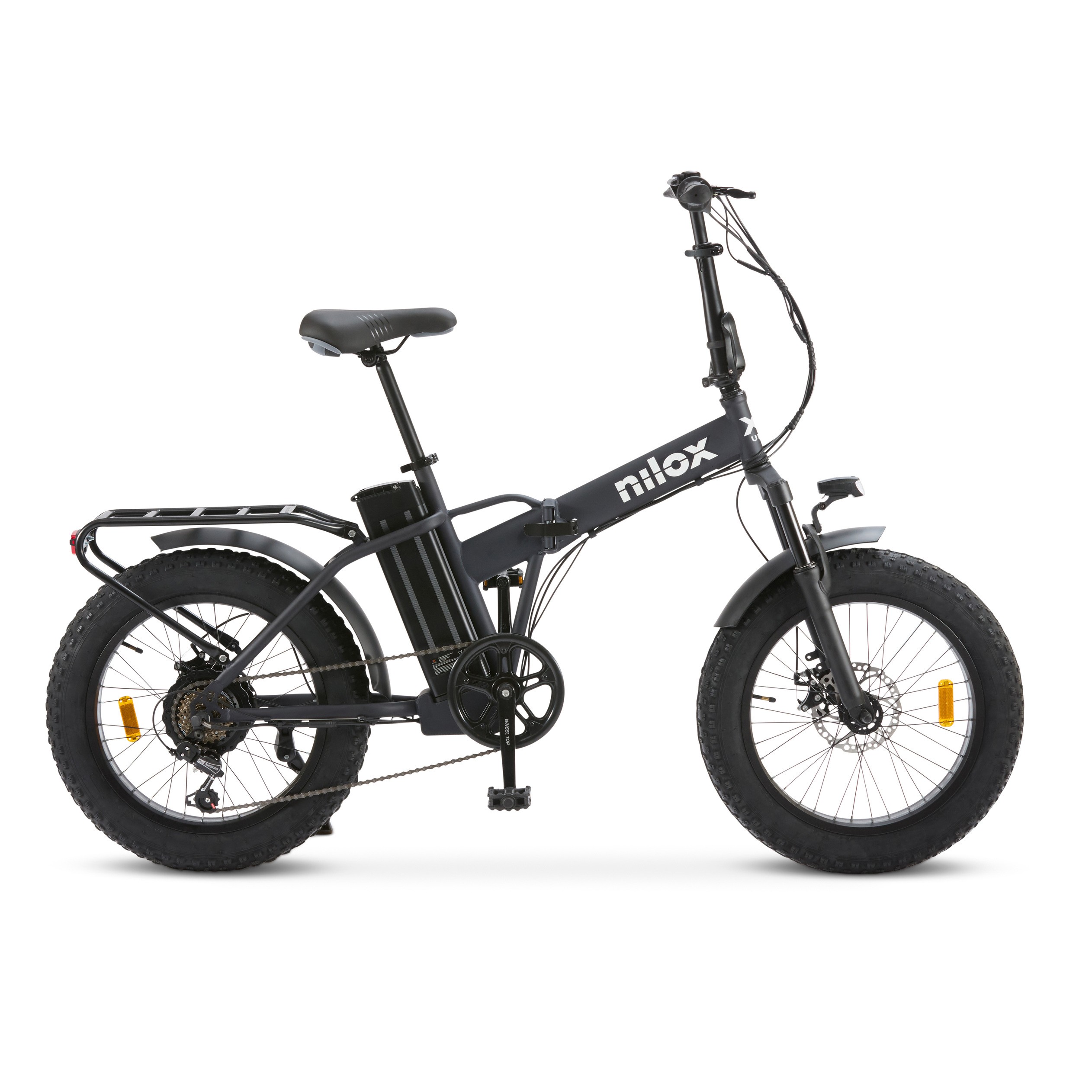 NILOX NXEBX8ULTRABL Bici Elettrica Fat Pieghevole 48V 13Ah Ruota 20 Autonomia 90KM - immagine 5