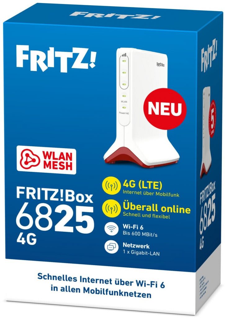 FRITZ! 20003159 Box 6825 4G Modem Wireless