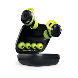SBS TESPEARBTXBUDK Auricolari Bluetooth TWS Sportivi IPX Custodia Ricarica Neri