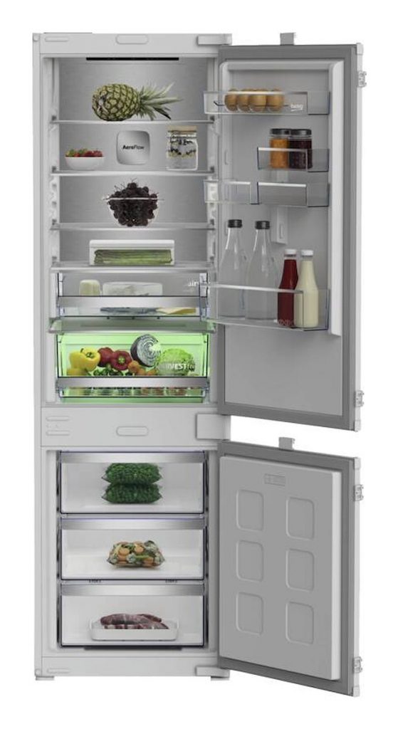 BEKO B7BCNA295HS2 Frigorifero Combinato Incasso NoFrost 270L H177 5cm