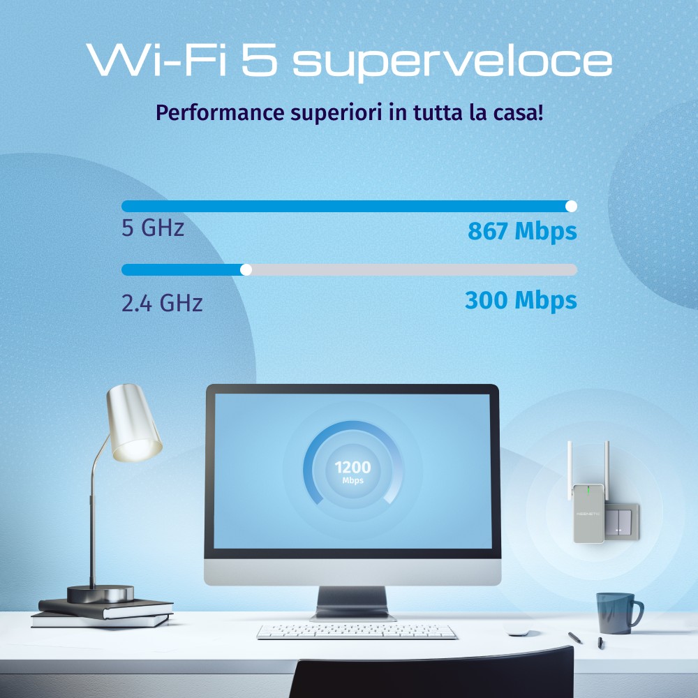 KEENETIC KN3311 Range Extender WiFi Mesh AC1200 Buddy 5 - immagine 6