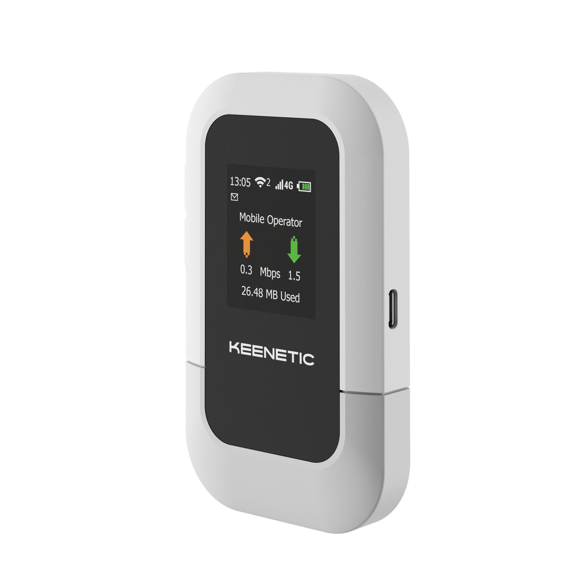KEENETIC KN5110 Hotspot Mobile Portatile 4G WiFi 6 Con Display Roamer