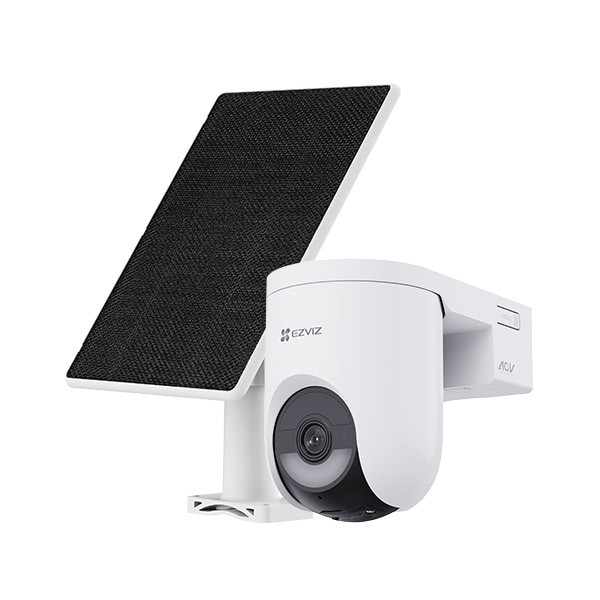 EZVIZ HB8 Lite 4G Videocamera da Esterno Wi-Fi a Batteria con Pannello Solare 5W