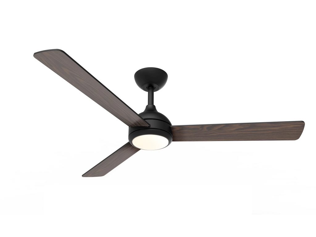 PHILIPS 929004751501 Ventilatore Soffitto Velyx Legno Nero LED 132cm