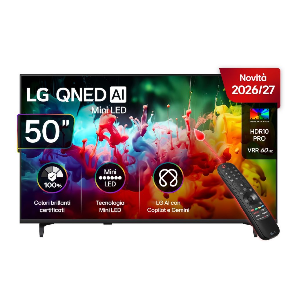 LG 50QNED70B6C Smart TV QNED 50 Pollici 4K UHD WebOS
