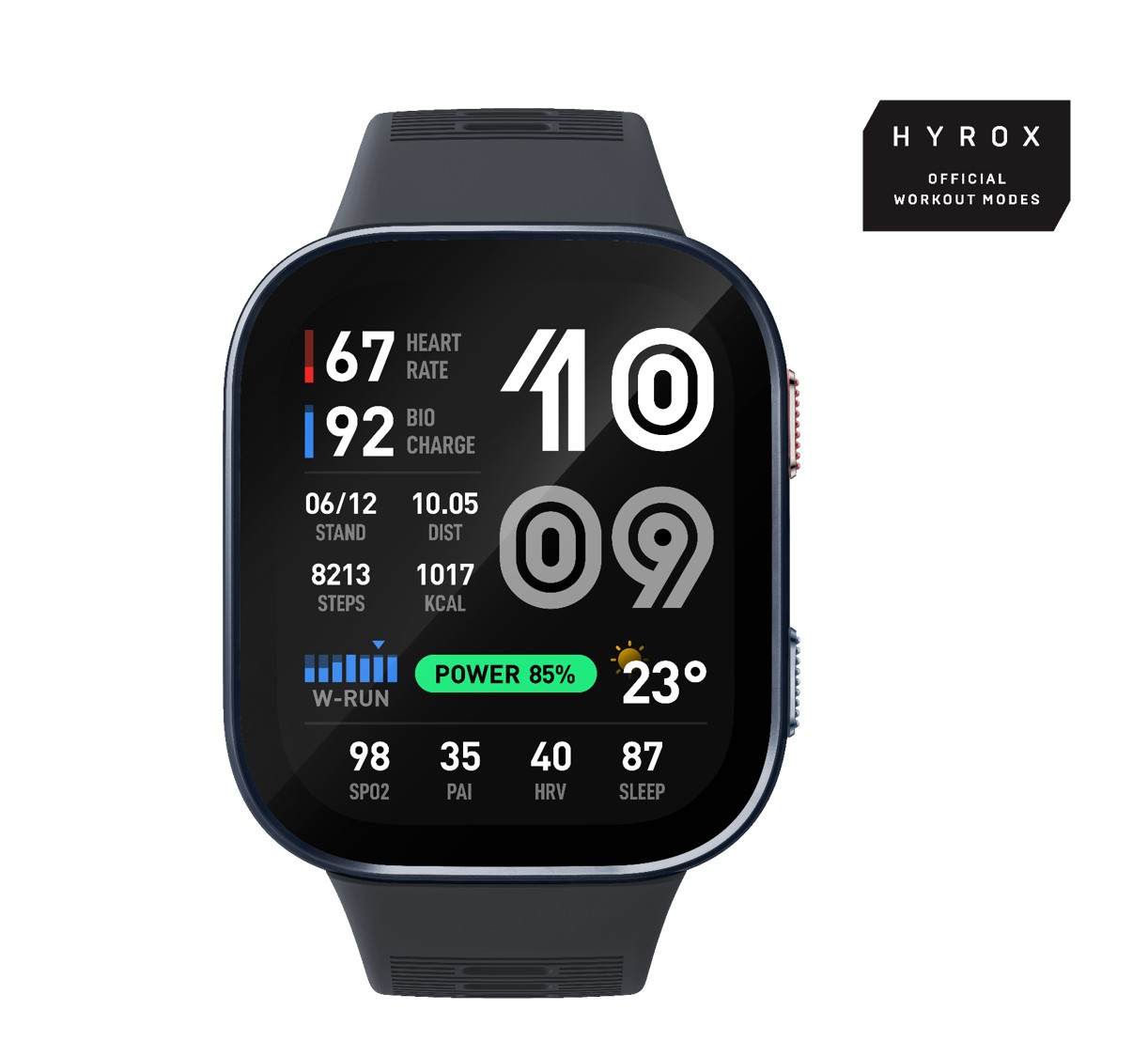 Amazfit Bip Max Dark Blue Smartwatch 2.07 Pollici Amoled Bluetooth GPS - Image 4