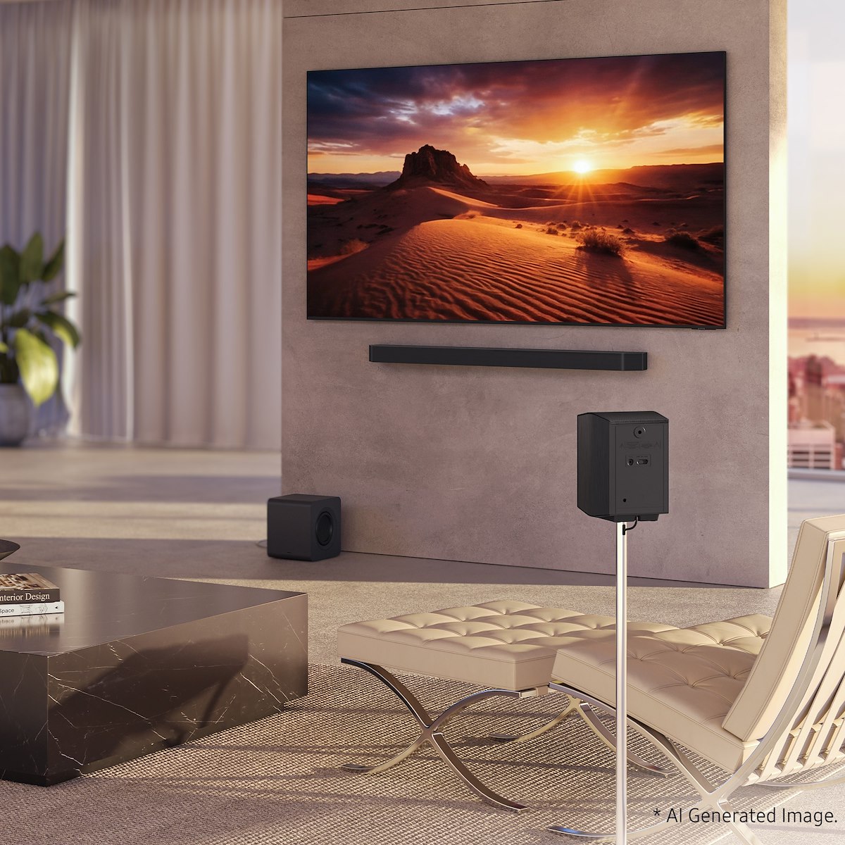 SAMSUNG HWQ990HXC Soundbar Wireless Q Symphony Subwoofer Integrato - immagine 2