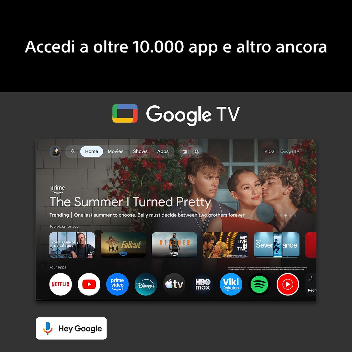 SONY K43S25M2PB Smart TV LED 43 Pollici UHD 4K Google TV - Image 4