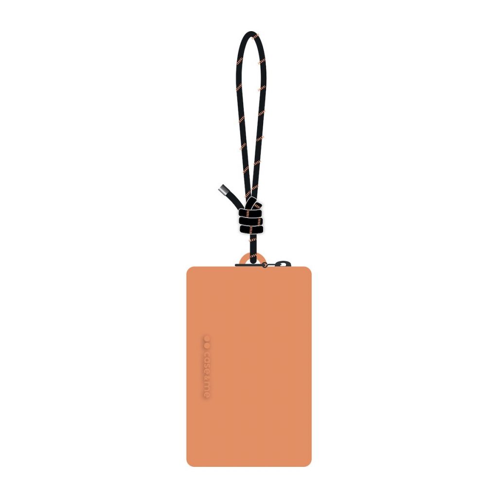 Custodia Borsetta Silicone Taglia S Con Cordino Arancione
