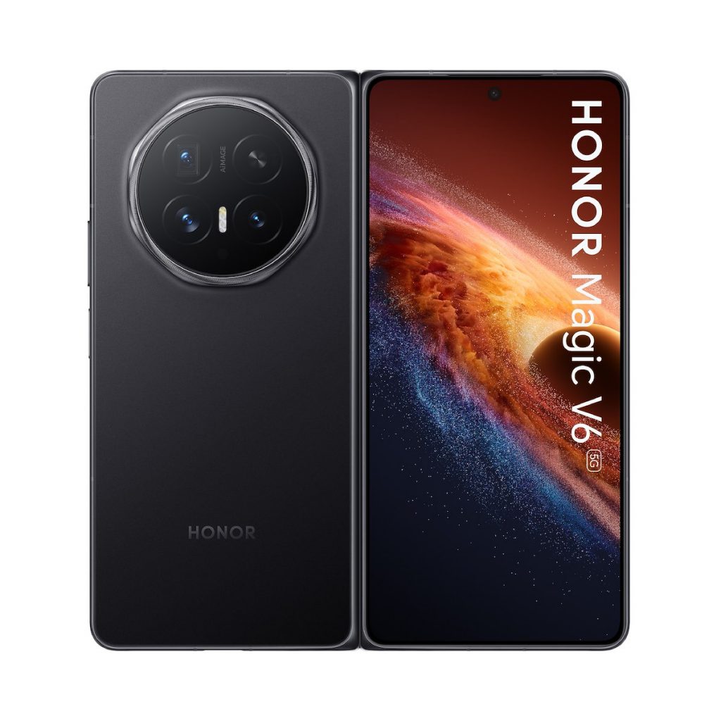 HONOR MAGICV6BLACK Smartphone OLED 16GB RAM 512GB 5G Nero