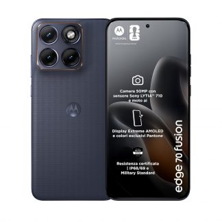 MOTOROLA EDGE 70 FUSION BLACK Smartphone 6.78 Pollici 8GB RAM 256GB 