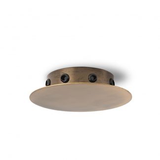 Perenz 6255OB Rosone da Soffitto per Decentramento in Metallo Ottone