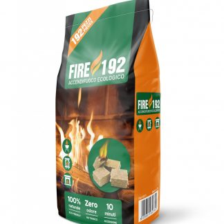 GMR FIRE UP FIRE192 Accendifuoco Ecologico 192 Pezzi