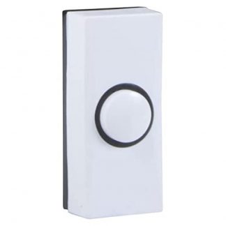 BYRON 0064015 Pulsante Campanello Cablato Bianco