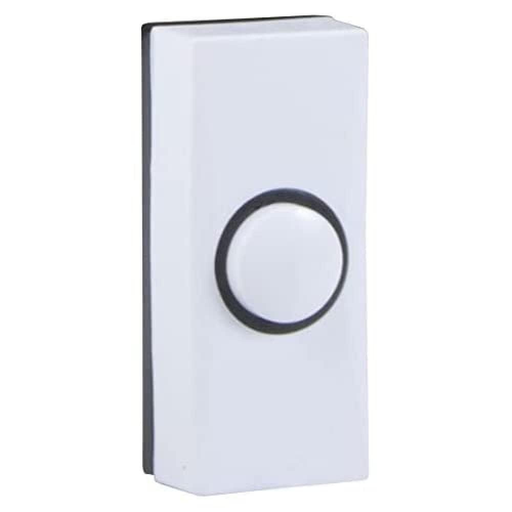 BYRON 0064015 Pulsante Campanello Cablato Bianco