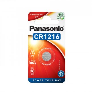 PANASONIC CR-1216 Pila Bottone Litio 3V Lunga Durata