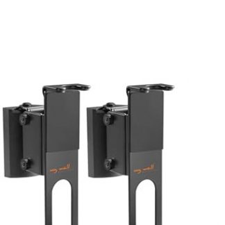 ESPO HS17AL My Wall Coppia Supporto per Casse Sonos Nero