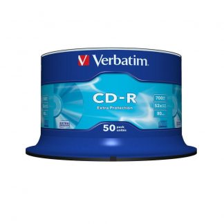VERBATIM 43351 Cd R 700mb 52x Stampabile Confezione Campana 50 Pezzi