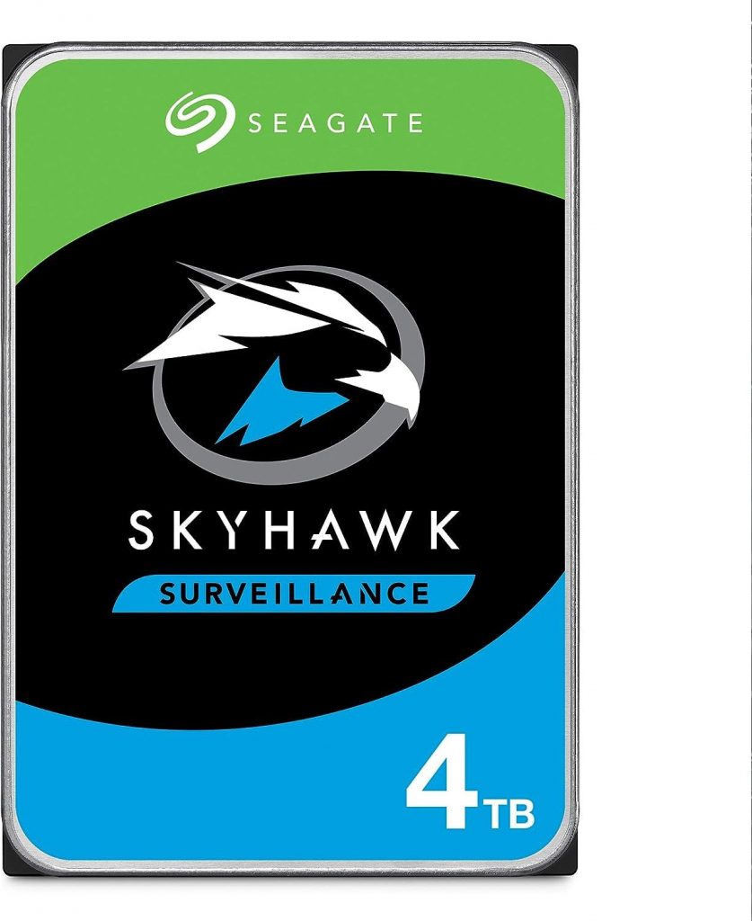 SEAGATE ST4000VX016 Hard Disk Interno 4TB SATA 6 GBS SkyHawk 3 5 Pollici